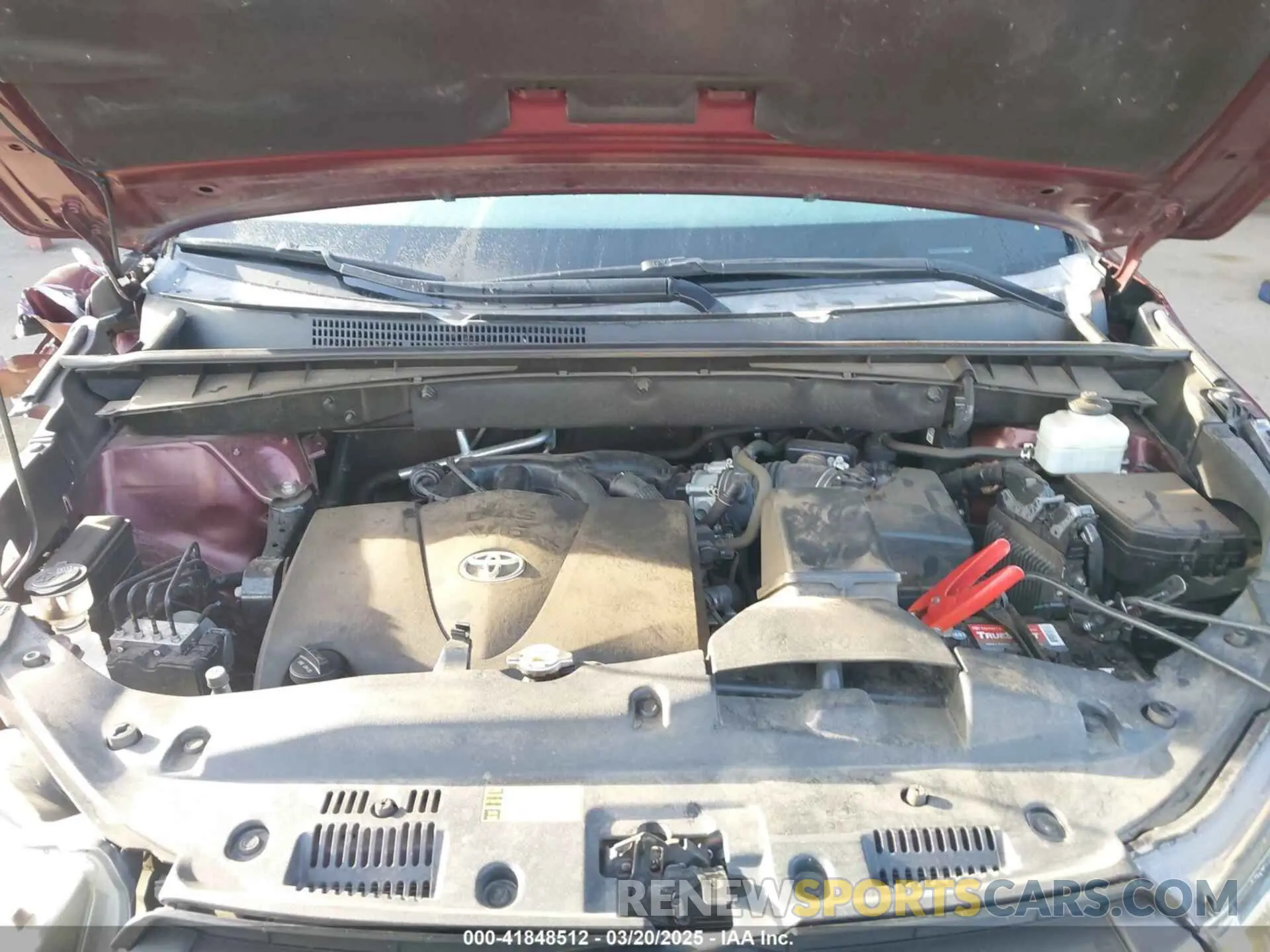 10 Фотография поврежденного автомобиля 5TDDZRFH5KS948600 TOYOTA HIGHLANDER 2019