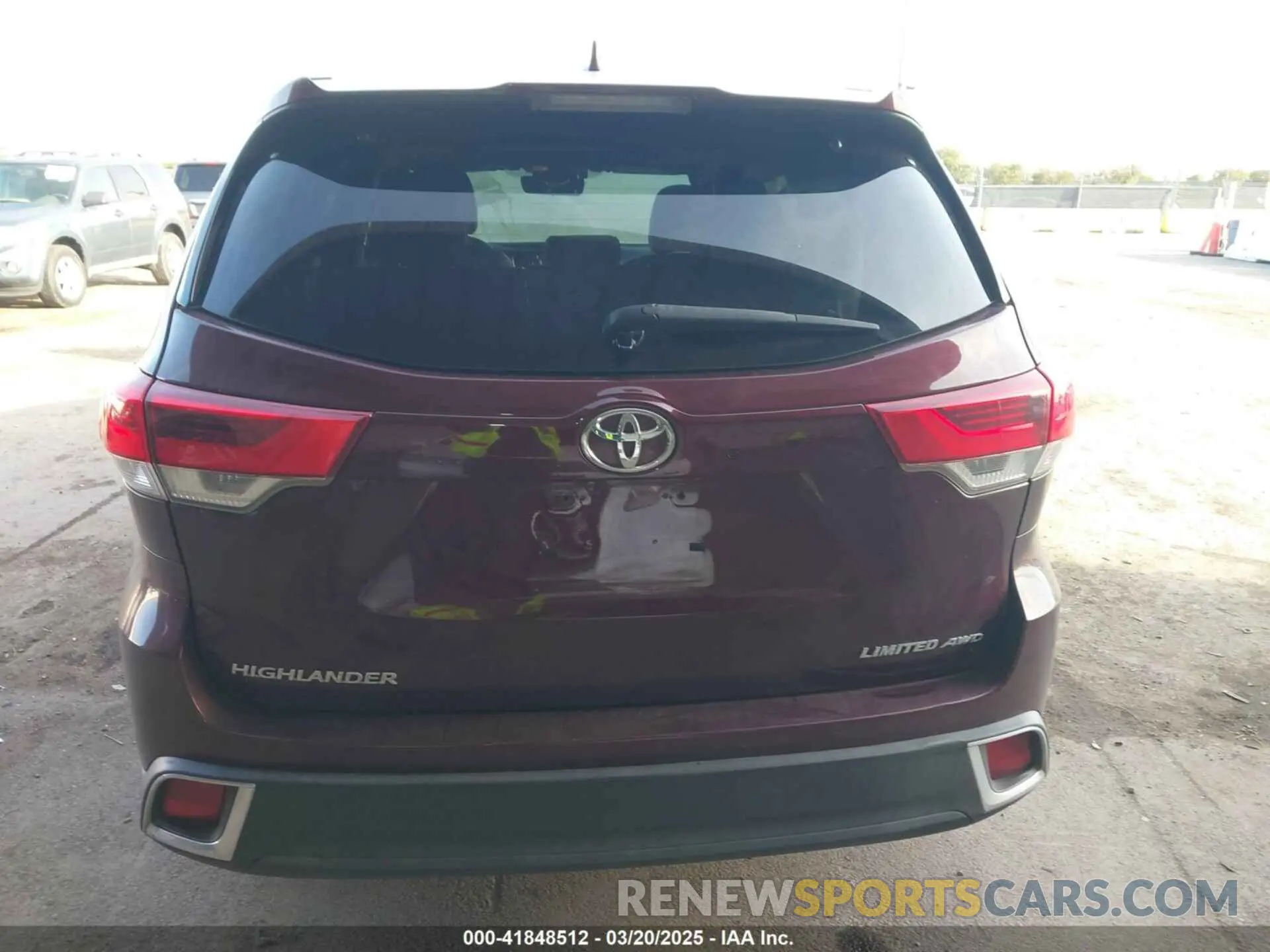 16 Фотография поврежденного автомобиля 5TDDZRFH5KS948600 TOYOTA HIGHLANDER 2019