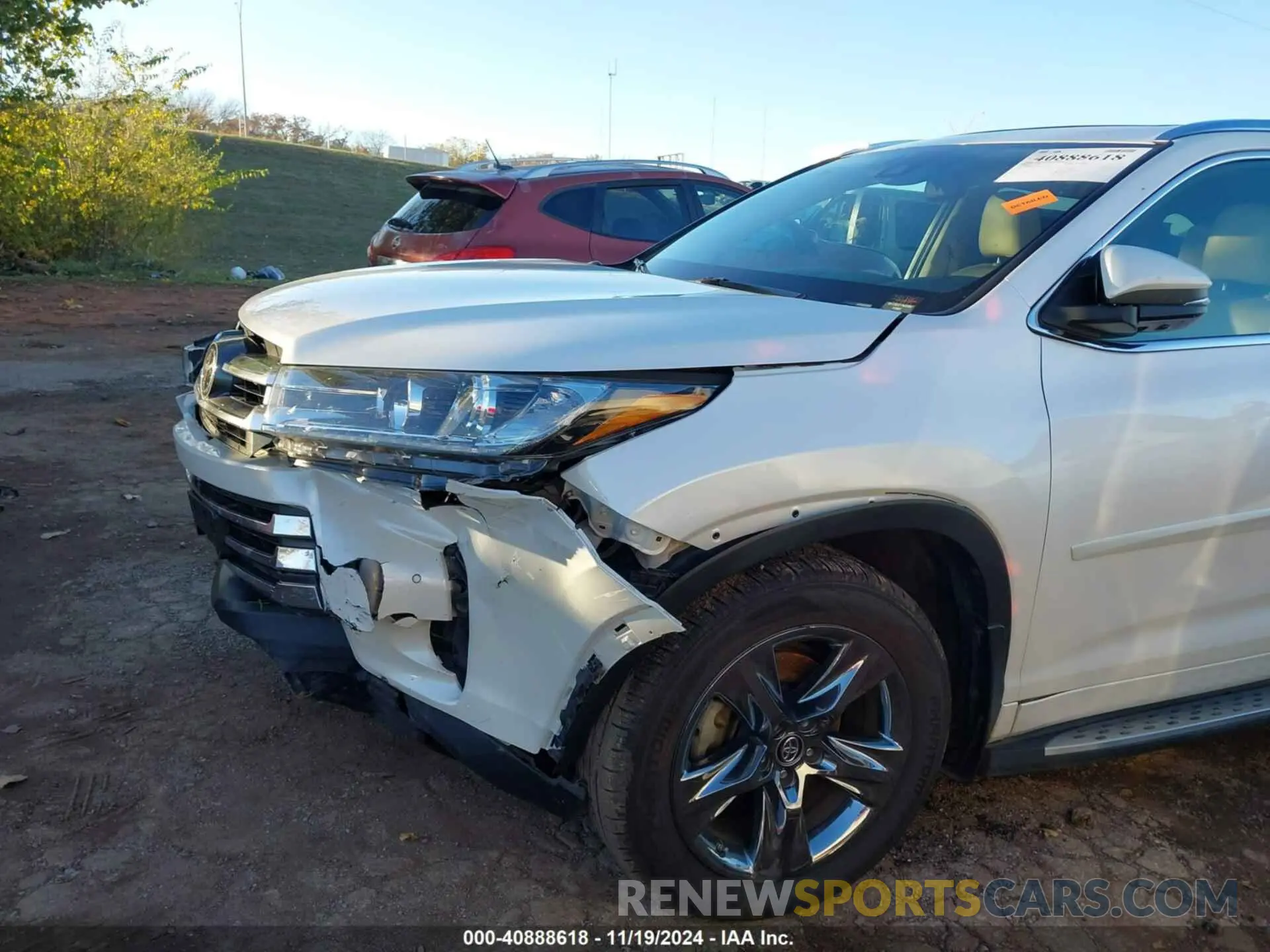 6 Фотография поврежденного автомобиля 5TDDZRFH6KS709945 TOYOTA HIGHLANDER 2019