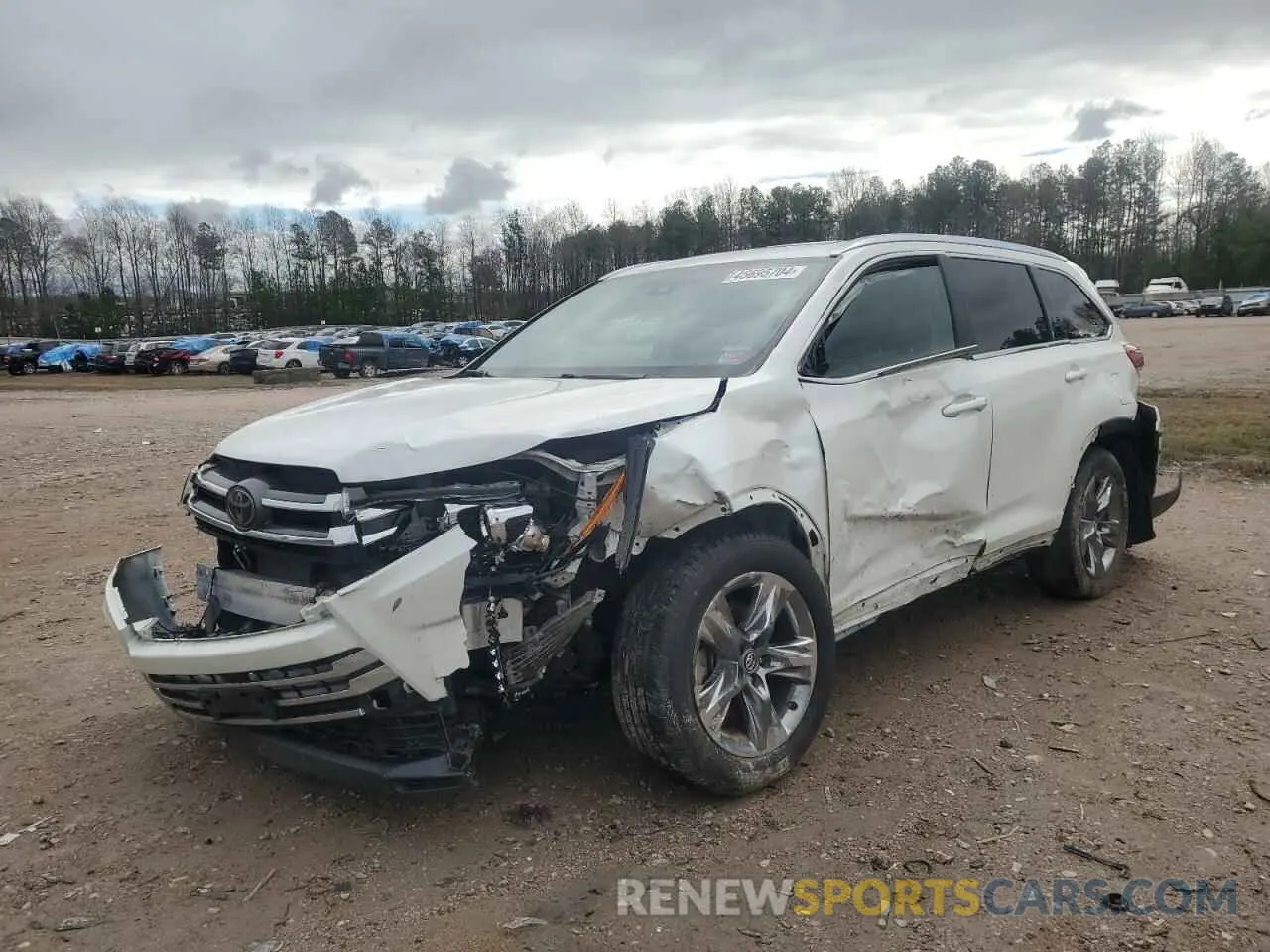 1 Фотография поврежденного автомобиля 5TDDZRFH6KS976938 TOYOTA HIGHLANDER 2019