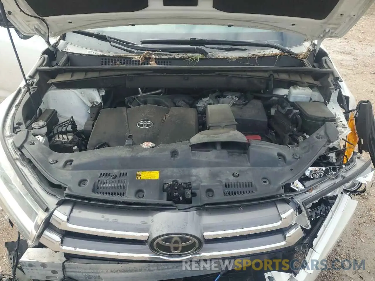 12 Фотография поврежденного автомобиля 5TDDZRFH6KS976938 TOYOTA HIGHLANDER 2019