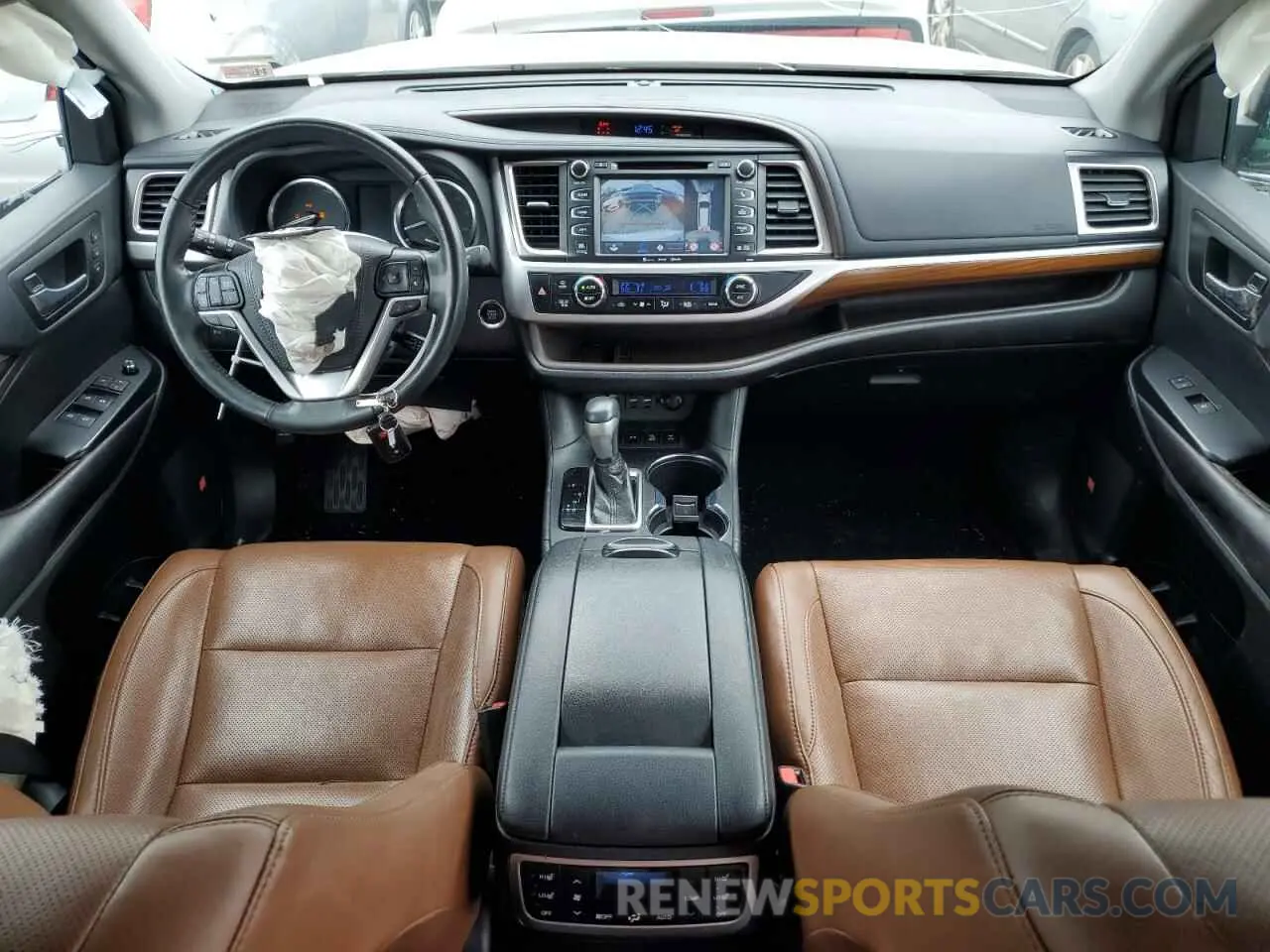 8 Фотография поврежденного автомобиля 5TDDZRFH6KS976938 TOYOTA HIGHLANDER 2019