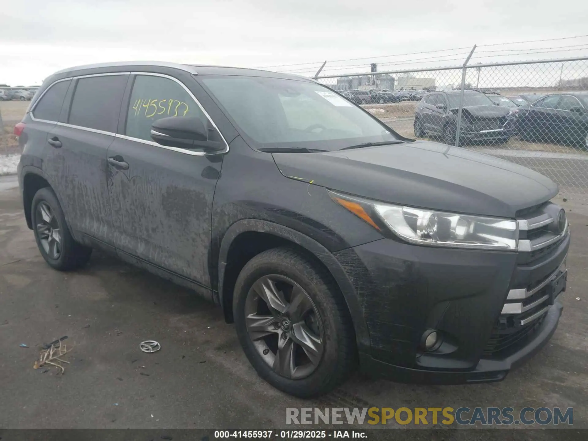 1 Фотография поврежденного автомобиля 5TDDZRFH6KS977765 TOYOTA HIGHLANDER 2019