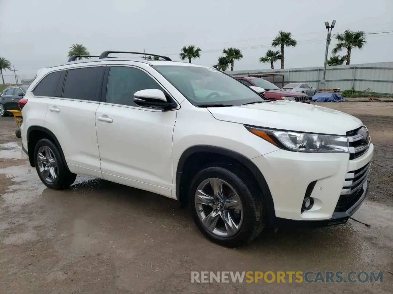 1 Photograph of a damaged car 5TDDZRFH8KS727072 TOYOTA HIGHLANDER 2019