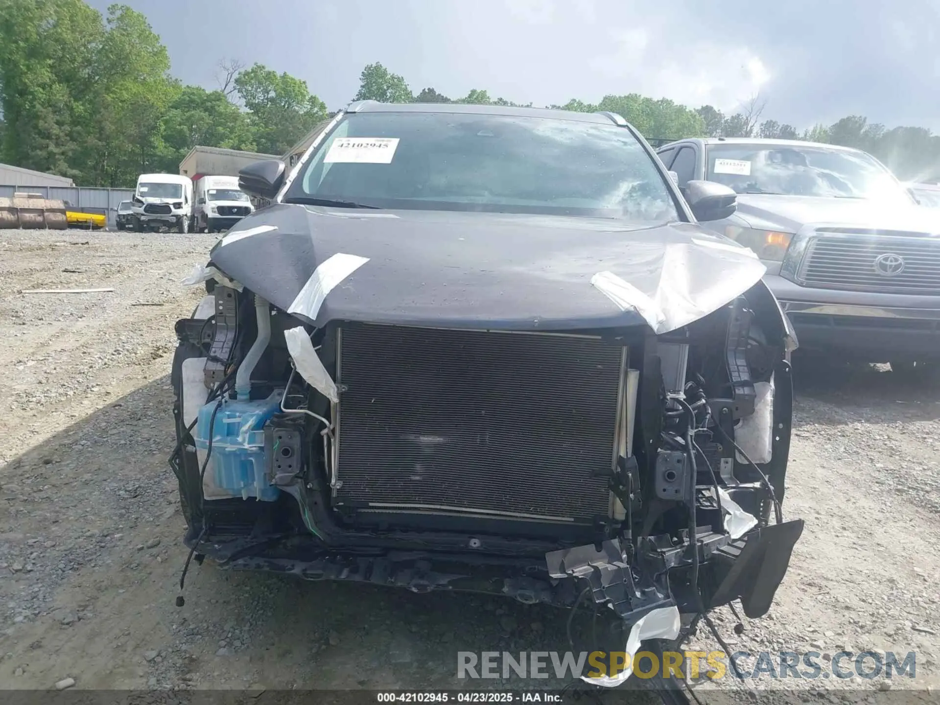 12 Фотография поврежденного автомобиля 5TDDZRFH9KS711575 TOYOTA HIGHLANDER 2019