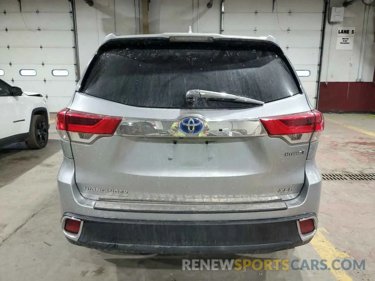 6 Фотография поврежденного автомобиля 5TDJGRFH1KS059012 TOYOTA HIGHLANDER 2019