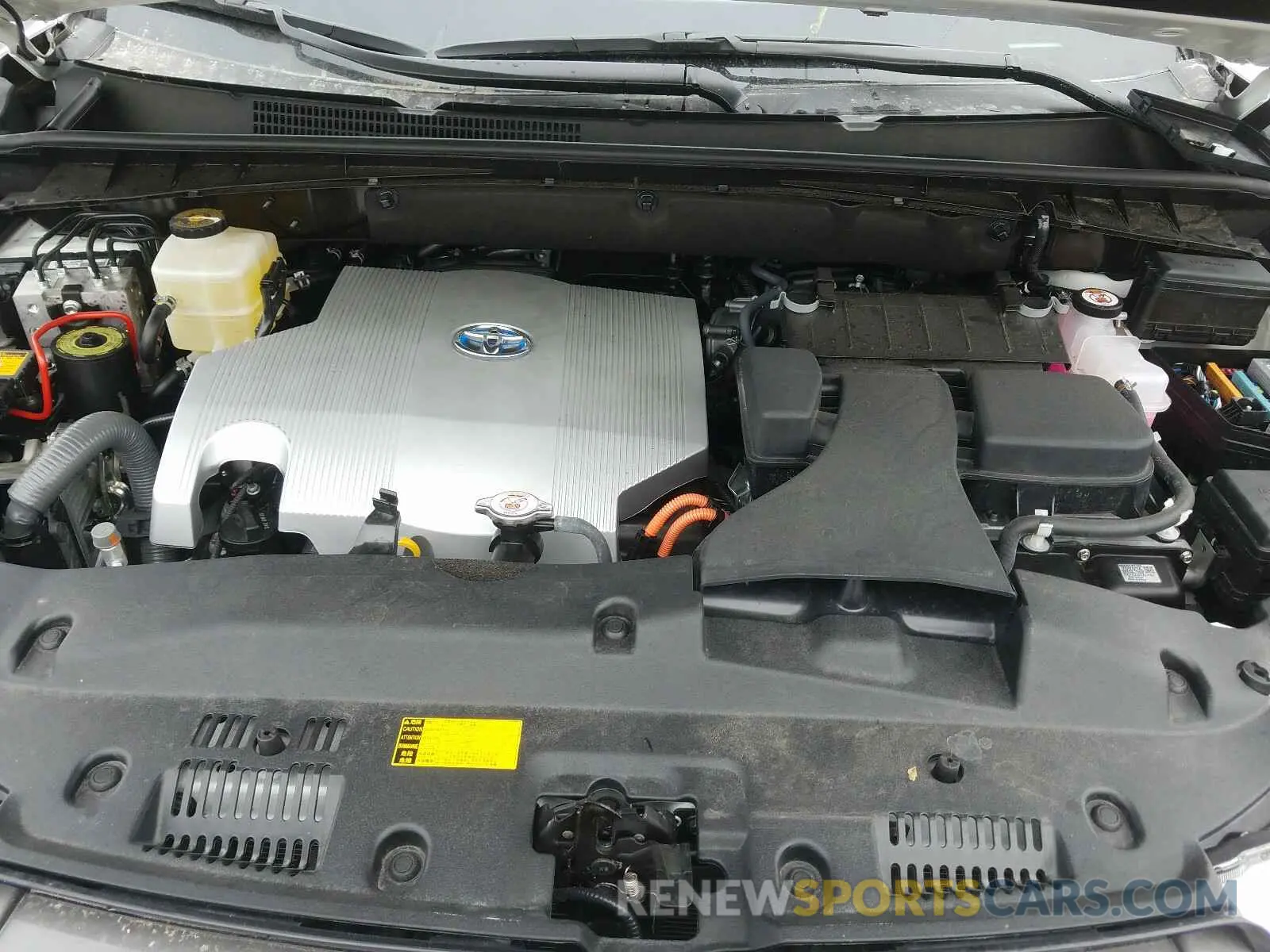 7 Photograph of a damaged car 5TDJGRFH2KS055034 TOYOTA HIGHLANDER 2019