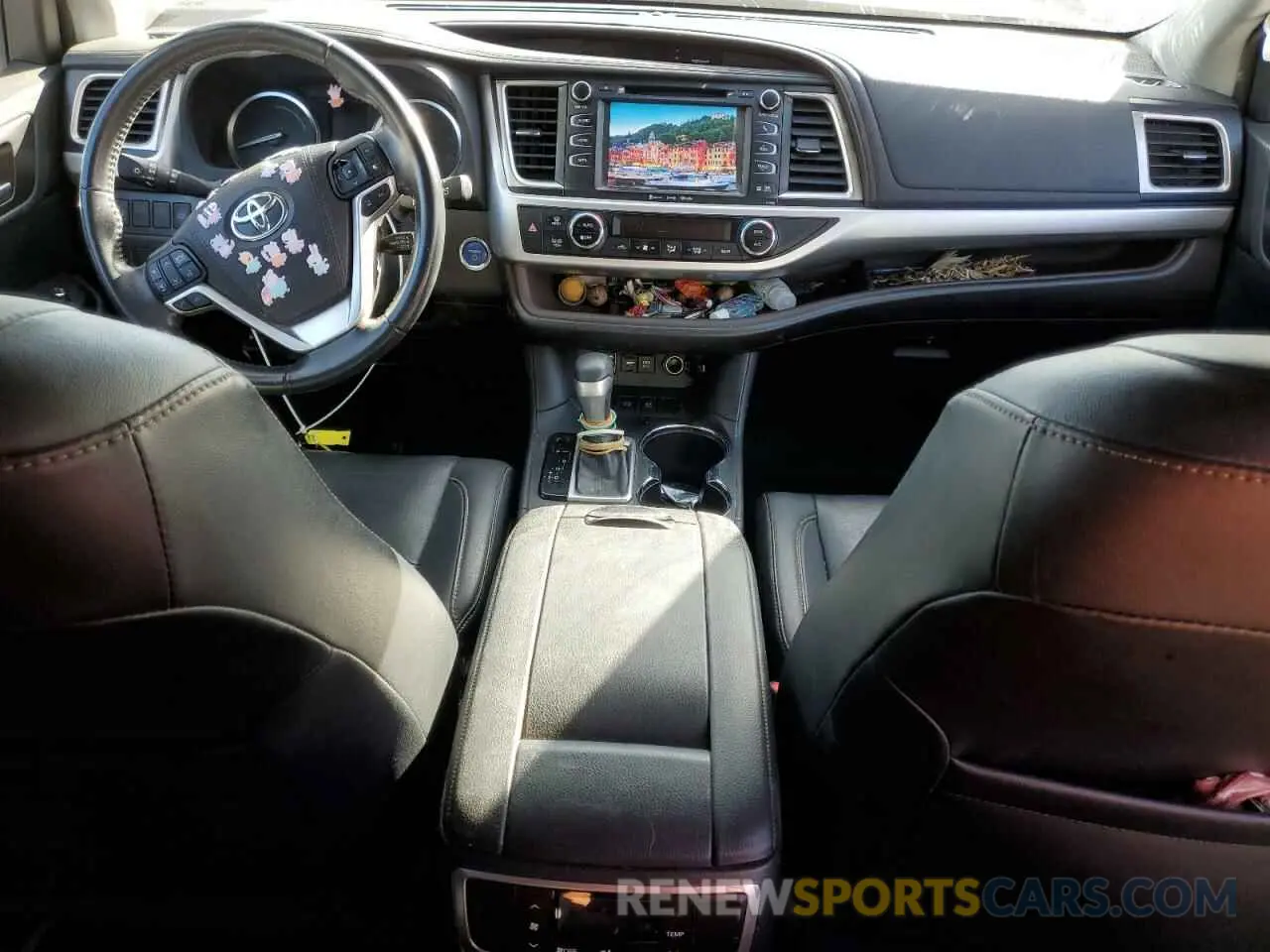 8 Фотография поврежденного автомобиля 5TDJGRFH8KS067544 TOYOTA HIGHLANDER 2019