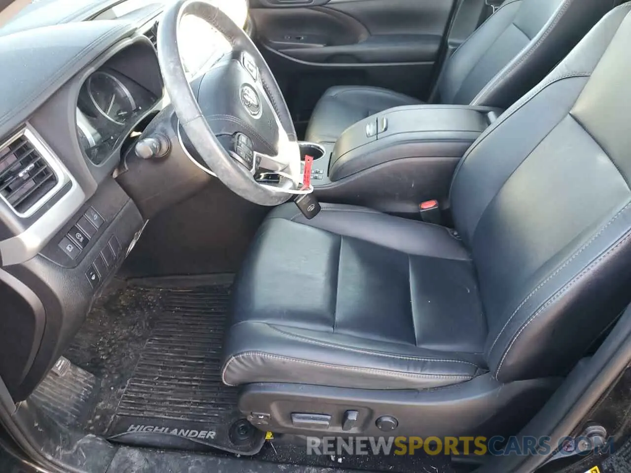 7 Фотография поврежденного автомобиля 5TDJZRFH0KS618270 TOYOTA HIGHLANDER 2019