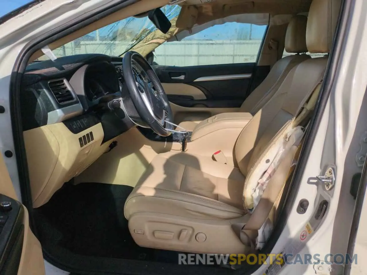 7 Фотография поврежденного автомобиля 5TDJZRFH1KS710018 TOYOTA HIGHLANDER 2019