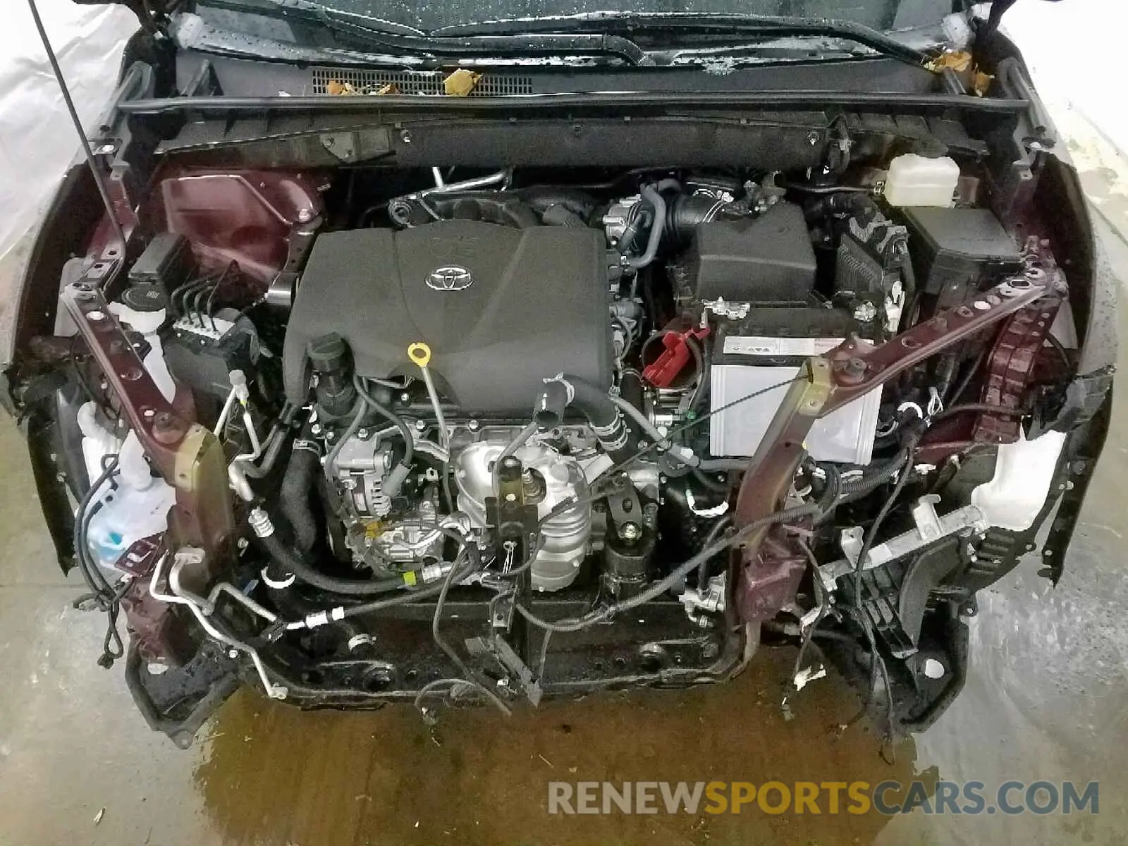 7 Photograph of a damaged car 5TDJZRFH1KS725585 TOYOTA HIGHLANDER 2019