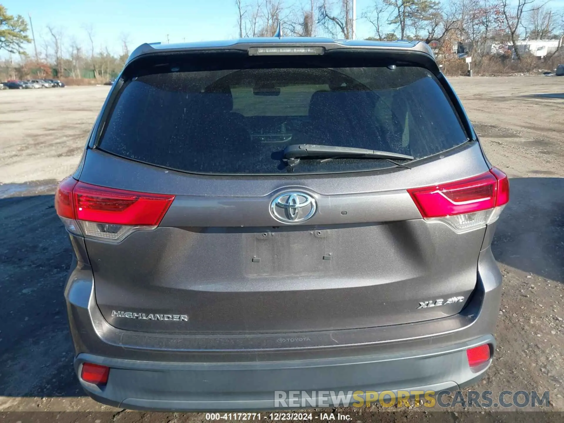 16 Фотография поврежденного автомобиля 5TDJZRFH1KS952498 TOYOTA HIGHLANDER 2019