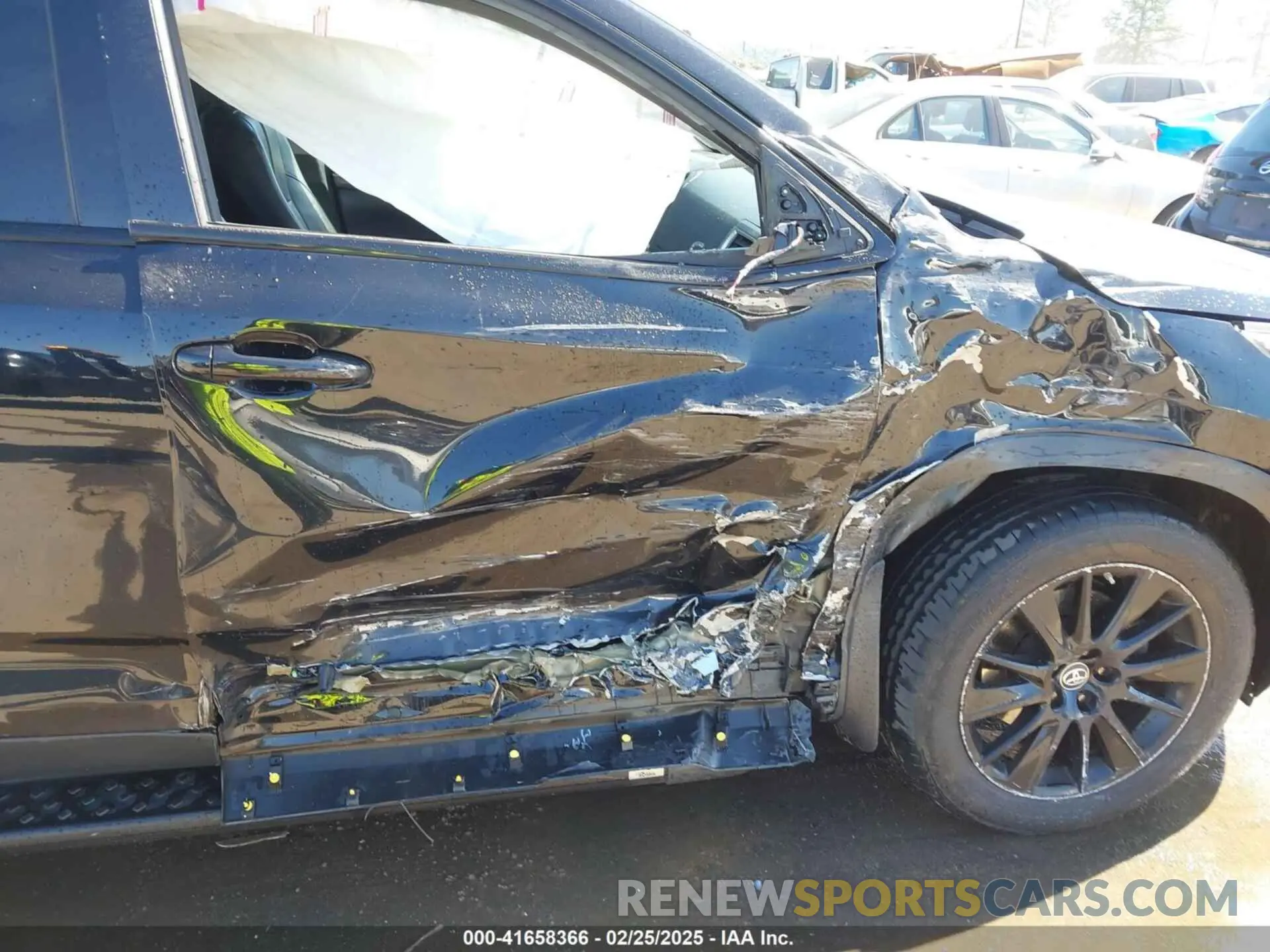 6 Фотография поврежденного автомобиля 5TDJZRFH1KS970824 TOYOTA HIGHLANDER 2019