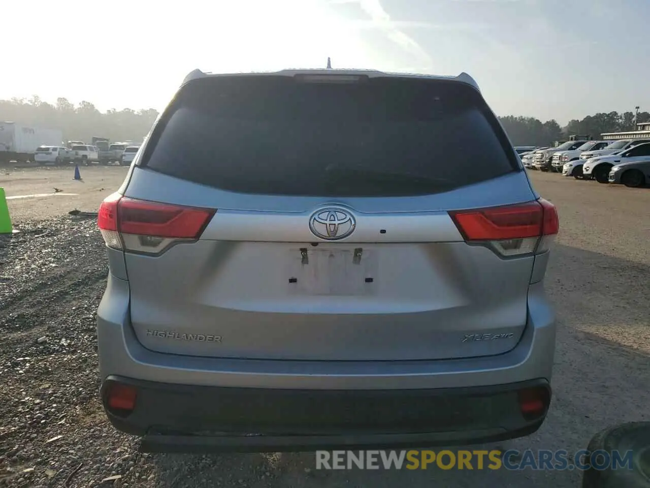 6 Фотография поврежденного автомобиля 5TDJZRFH1KS993813 TOYOTA HIGHLANDER 2019