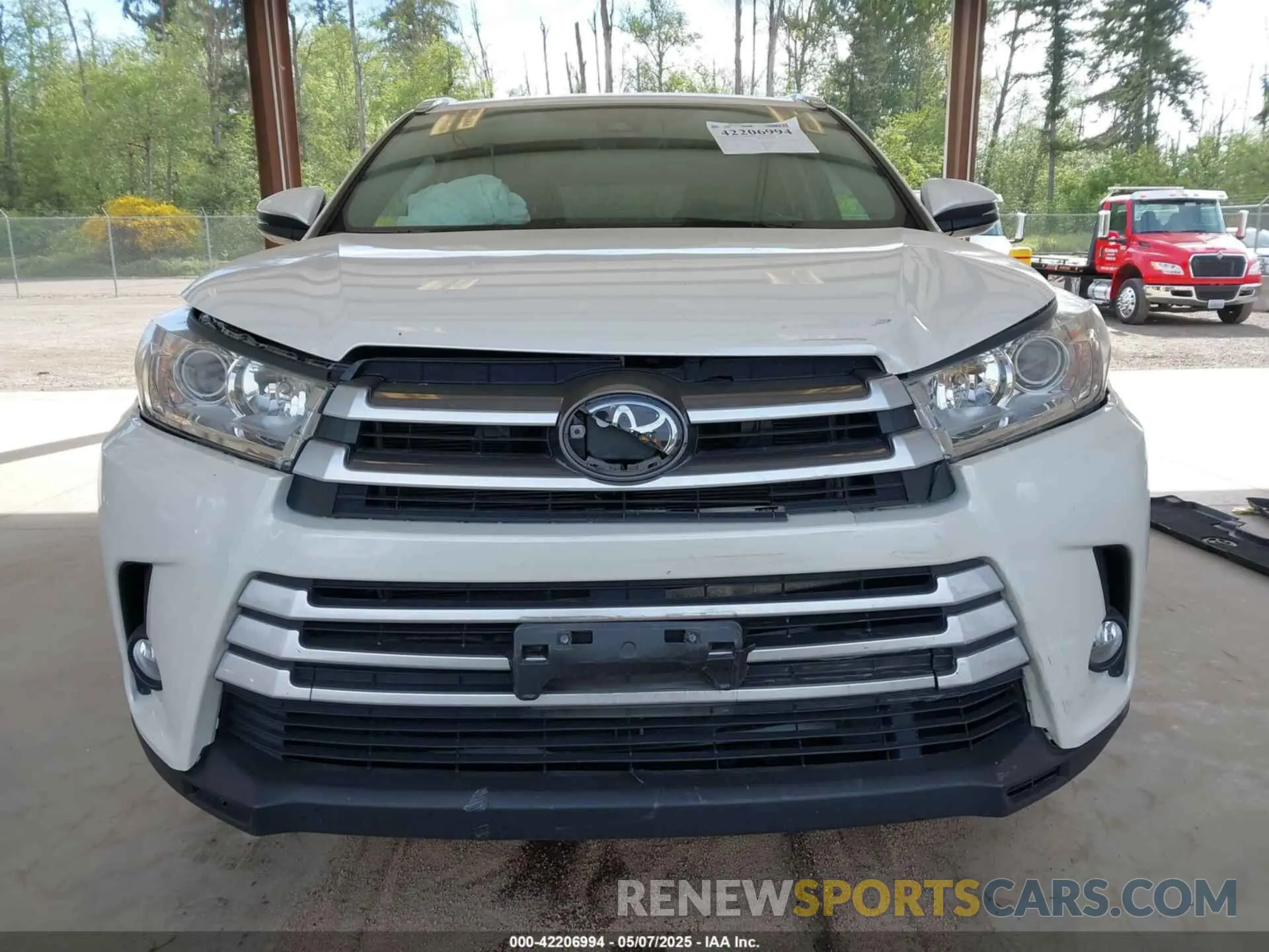 12 Фотография поврежденного автомобиля 5TDJZRFH2KS588298 TOYOTA HIGHLANDER 2019