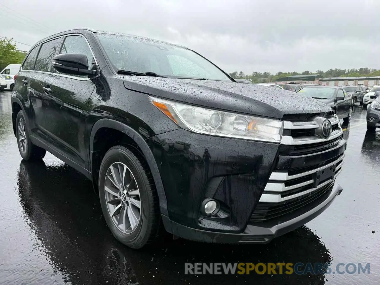 1 Фотография поврежденного автомобиля 5TDJZRFH2KS591654 TOYOTA HIGHLANDER 2019