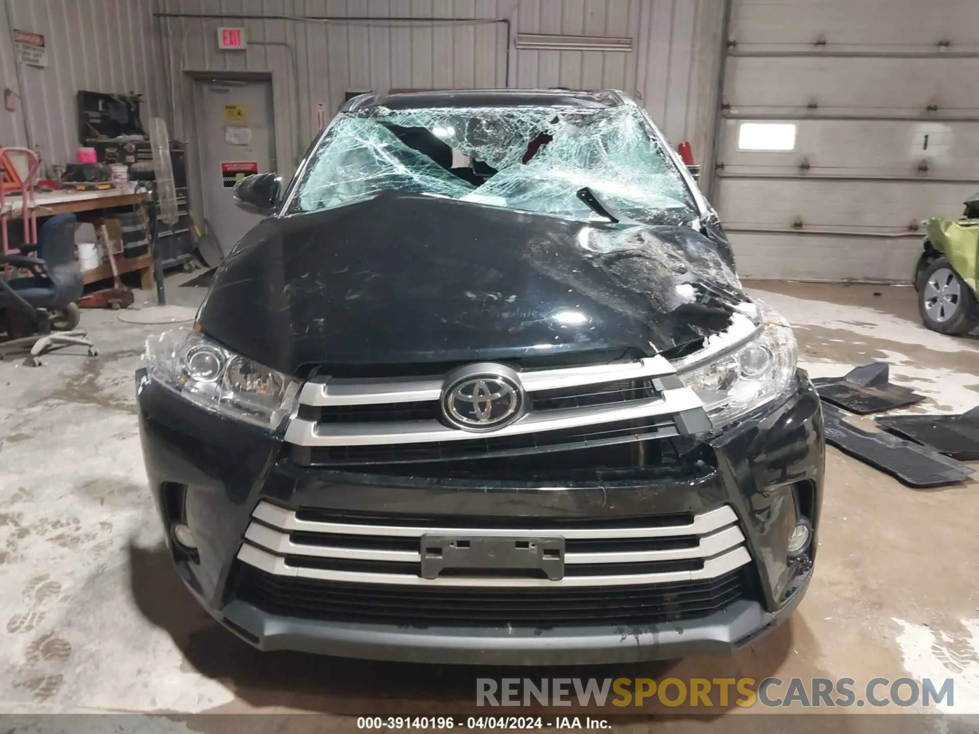 13 Фотография поврежденного автомобиля 5TDJZRFH2KS619842 TOYOTA HIGHLANDER 2019