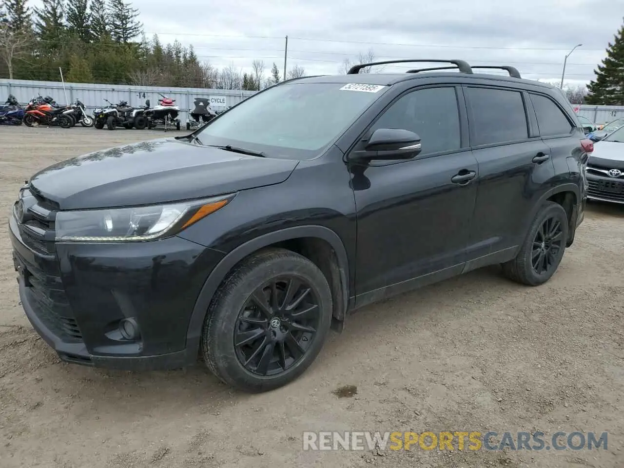 1 Фотография поврежденного автомобиля 5TDJZRFH2KS963669 TOYOTA HIGHLANDER 2019