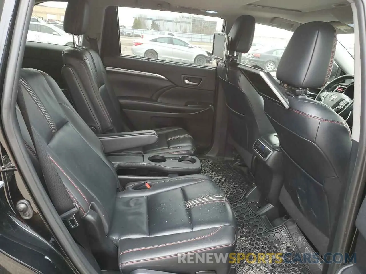 11 Фотография поврежденного автомобиля 5TDJZRFH2KS963669 TOYOTA HIGHLANDER 2019