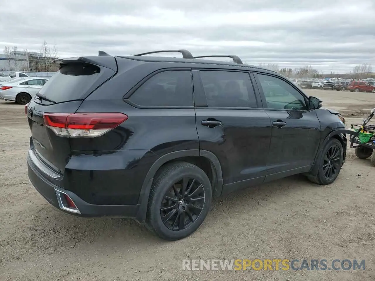 3 Фотография поврежденного автомобиля 5TDJZRFH2KS963669 TOYOTA HIGHLANDER 2019