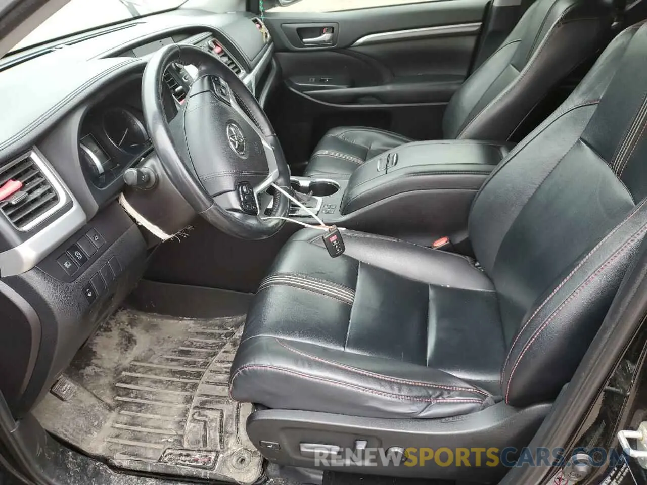 7 Фотография поврежденного автомобиля 5TDJZRFH2KS963669 TOYOTA HIGHLANDER 2019