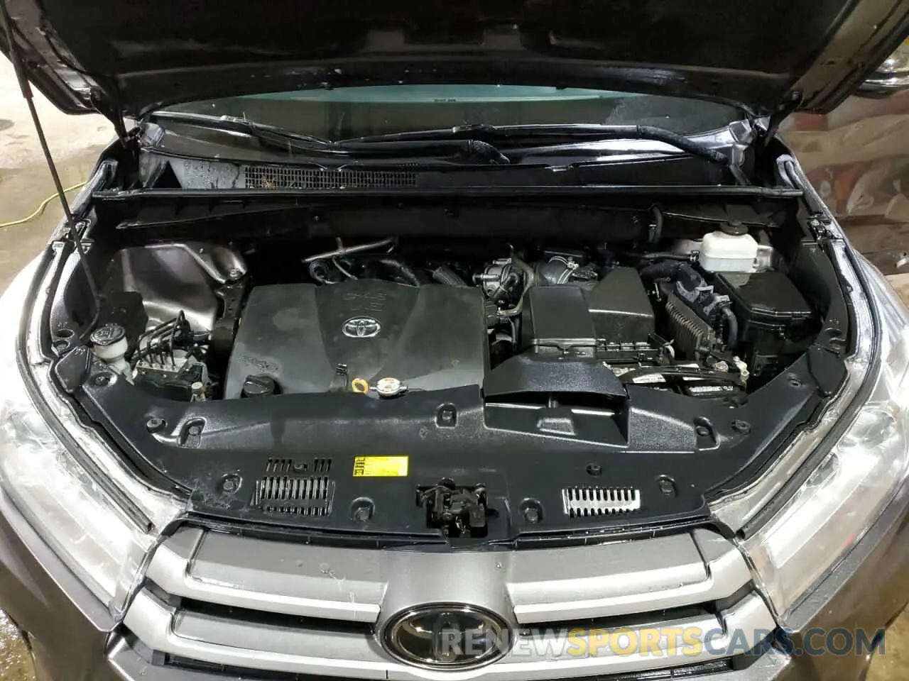 12 Фотография поврежденного автомобиля 5TDJZRFH3KS568190 TOYOTA HIGHLANDER 2019