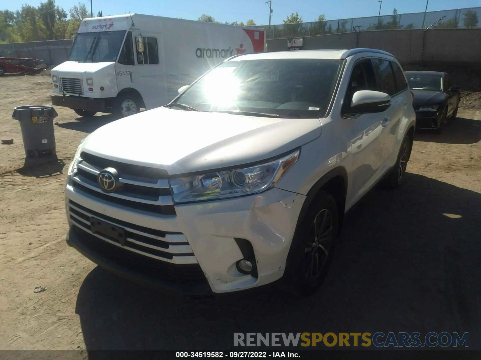 6 Фотография поврежденного автомобиля 5TDJZRFH3KS620076 TOYOTA HIGHLANDER 2019