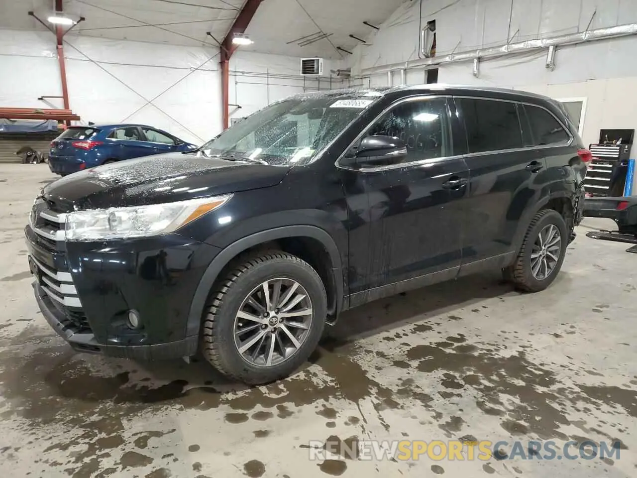 1 Фотография поврежденного автомобиля 5TDJZRFH4KS594992 TOYOTA HIGHLANDER 2019