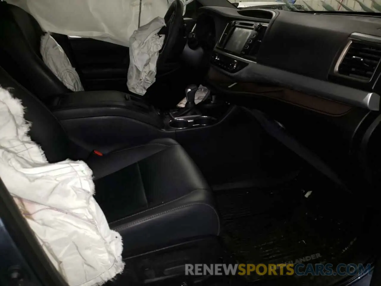 5 Фотография поврежденного автомобиля 5TDJZRFH4KS722874 TOYOTA HIGHLANDER 2019