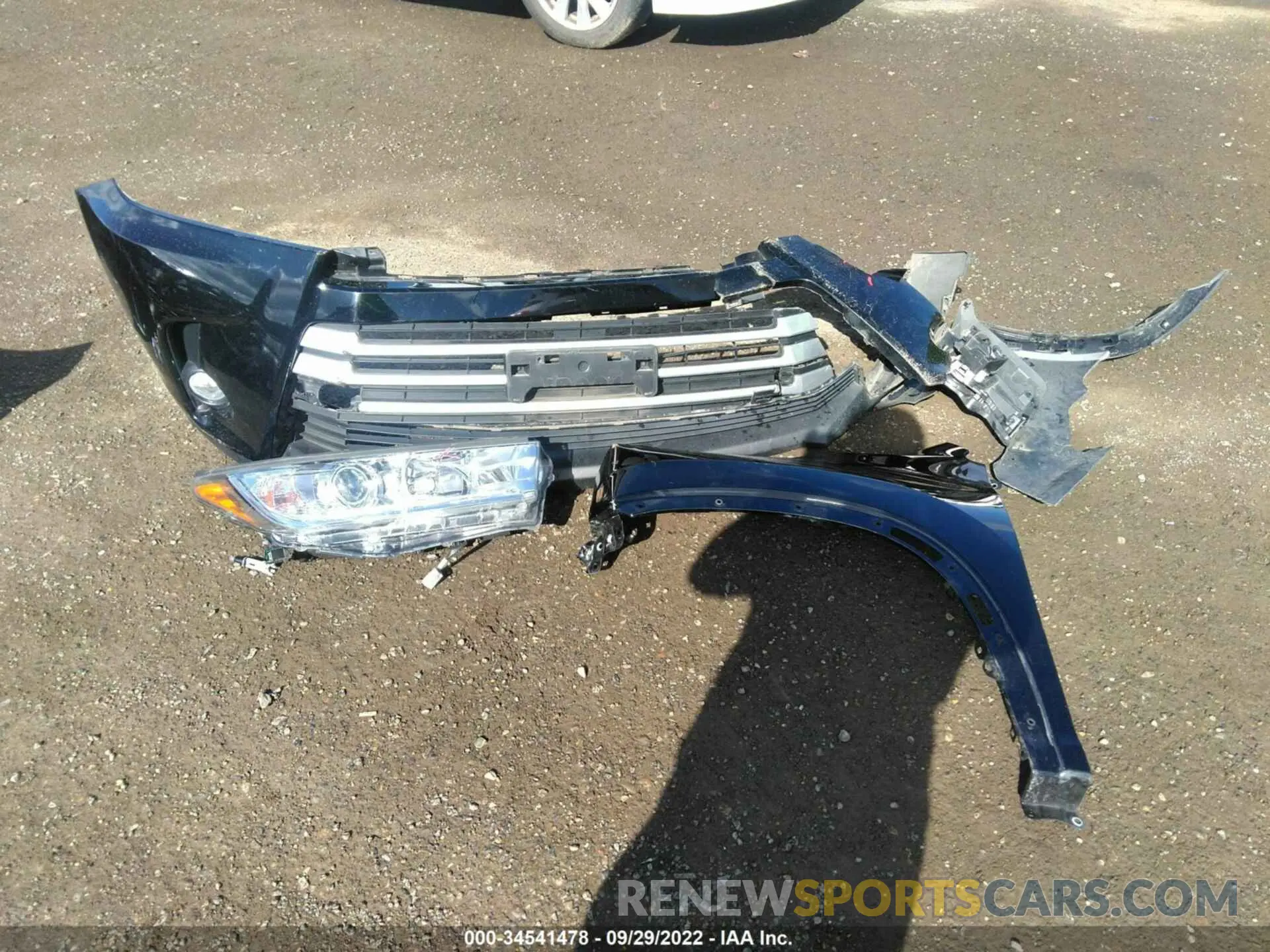 12 Фотография поврежденного автомобиля 5TDJZRFH5KS571849 TOYOTA HIGHLANDER 2019