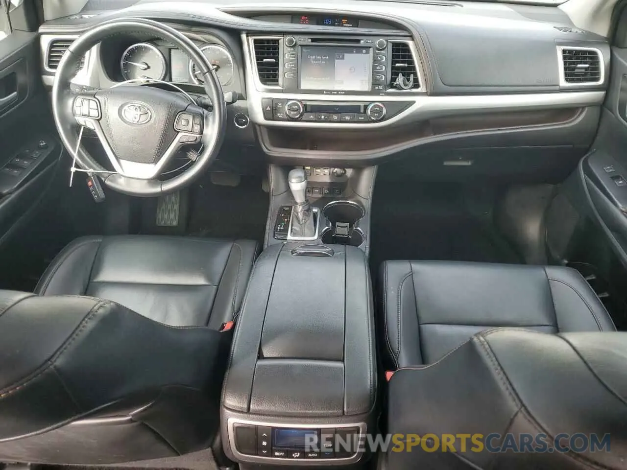 8 Фотография поврежденного автомобиля 5TDJZRFH5KS584472 TOYOTA HIGHLANDER 2019