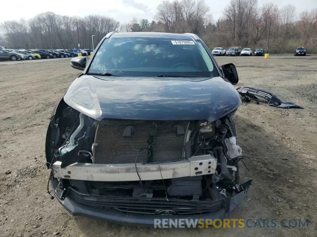 5 Photograph of a damaged car 5TDJZRFH5KS604039 TOYOTA HIGHLANDER 2019