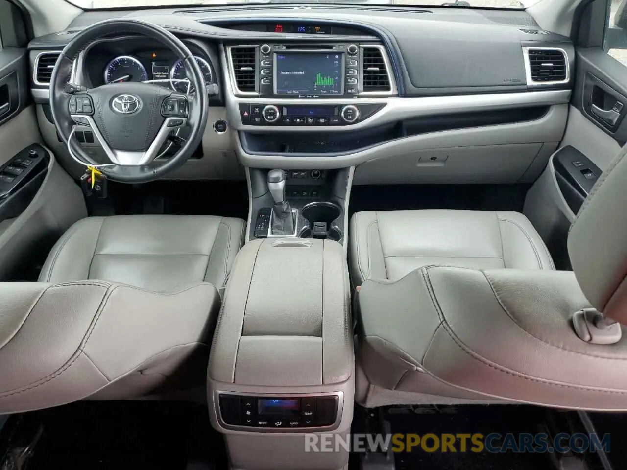 8 Фотография поврежденного автомобиля 5TDJZRFH5KS625795 TOYOTA HIGHLANDER 2019