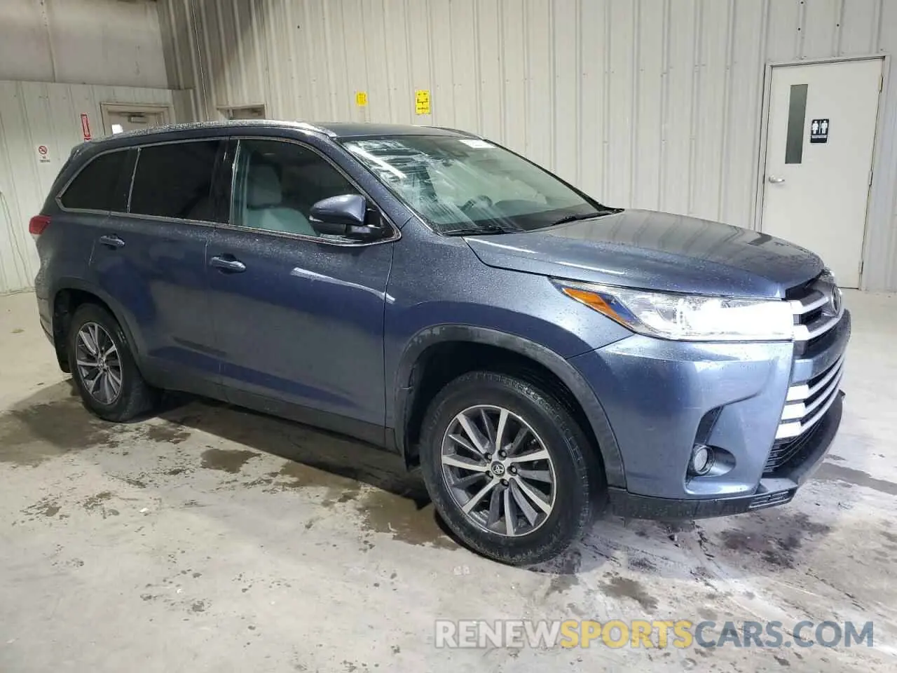 4 Фотография поврежденного автомобиля 5TDJZRFH5KS714752 TOYOTA HIGHLANDER 2019
