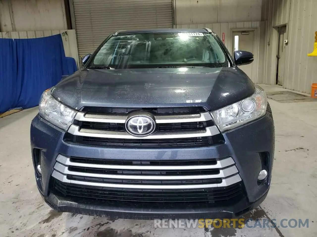 5 Фотография поврежденного автомобиля 5TDJZRFH5KS714752 TOYOTA HIGHLANDER 2019