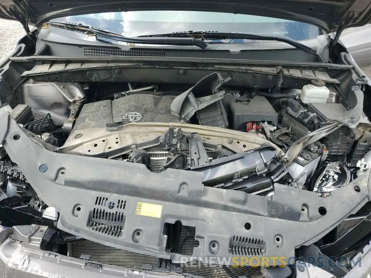 12 Фотография поврежденного автомобиля 5TDJZRFH5KS980790 TOYOTA HIGHLANDER 2019