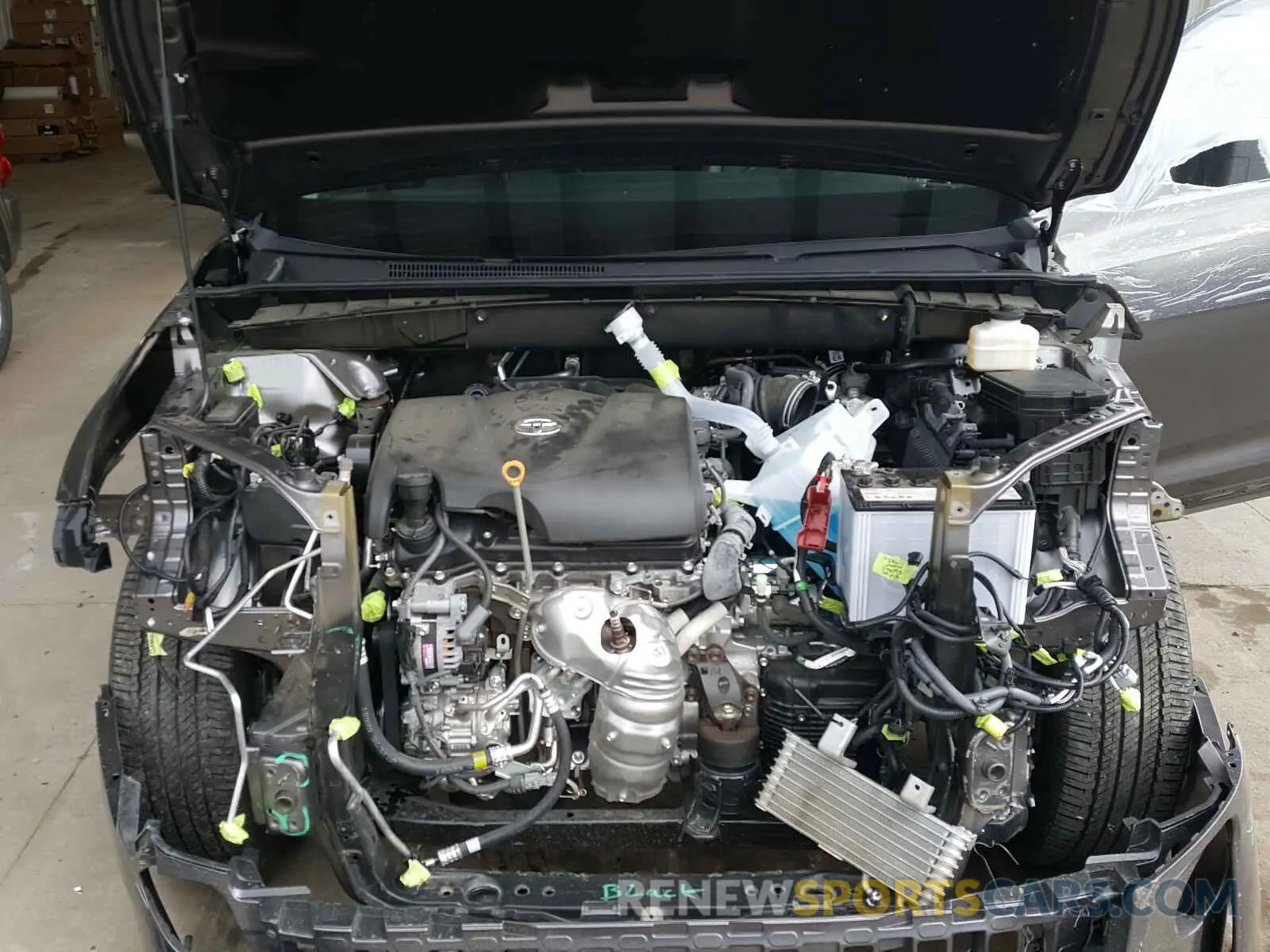7 Photograph of a damaged car 5TDJZRFH6KS618399 TOYOTA HIGHLANDER 2019