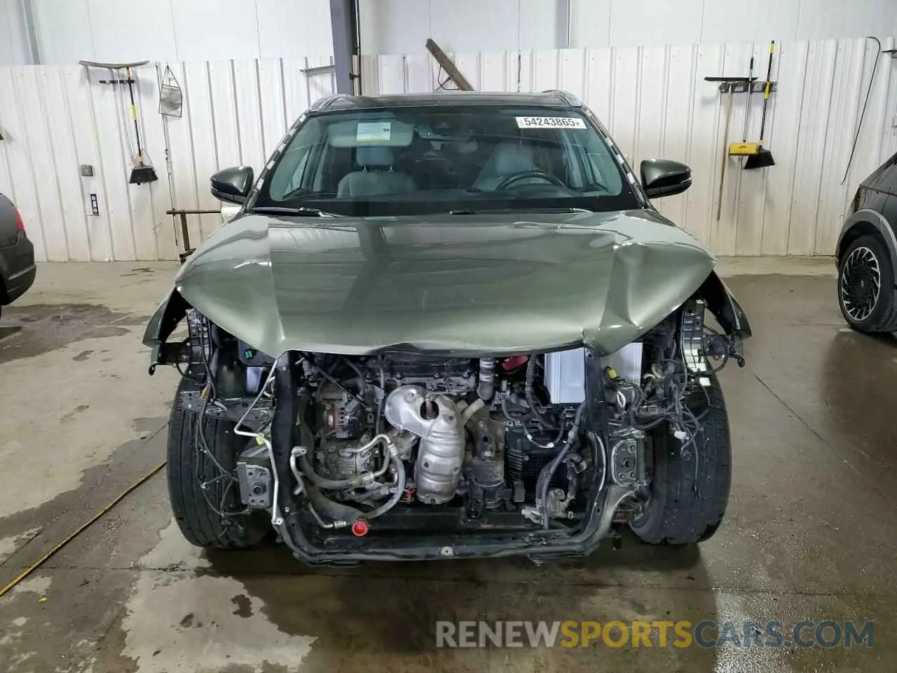5 Фотография поврежденного автомобиля 5TDJZRFH6KS953002 TOYOTA HIGHLANDER 2019