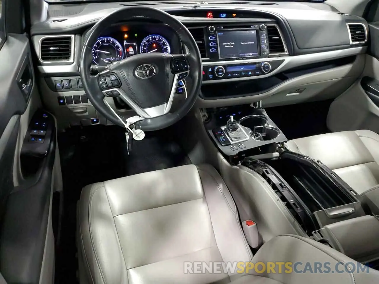 8 Фотография поврежденного автомобиля 5TDJZRFH6KS953002 TOYOTA HIGHLANDER 2019