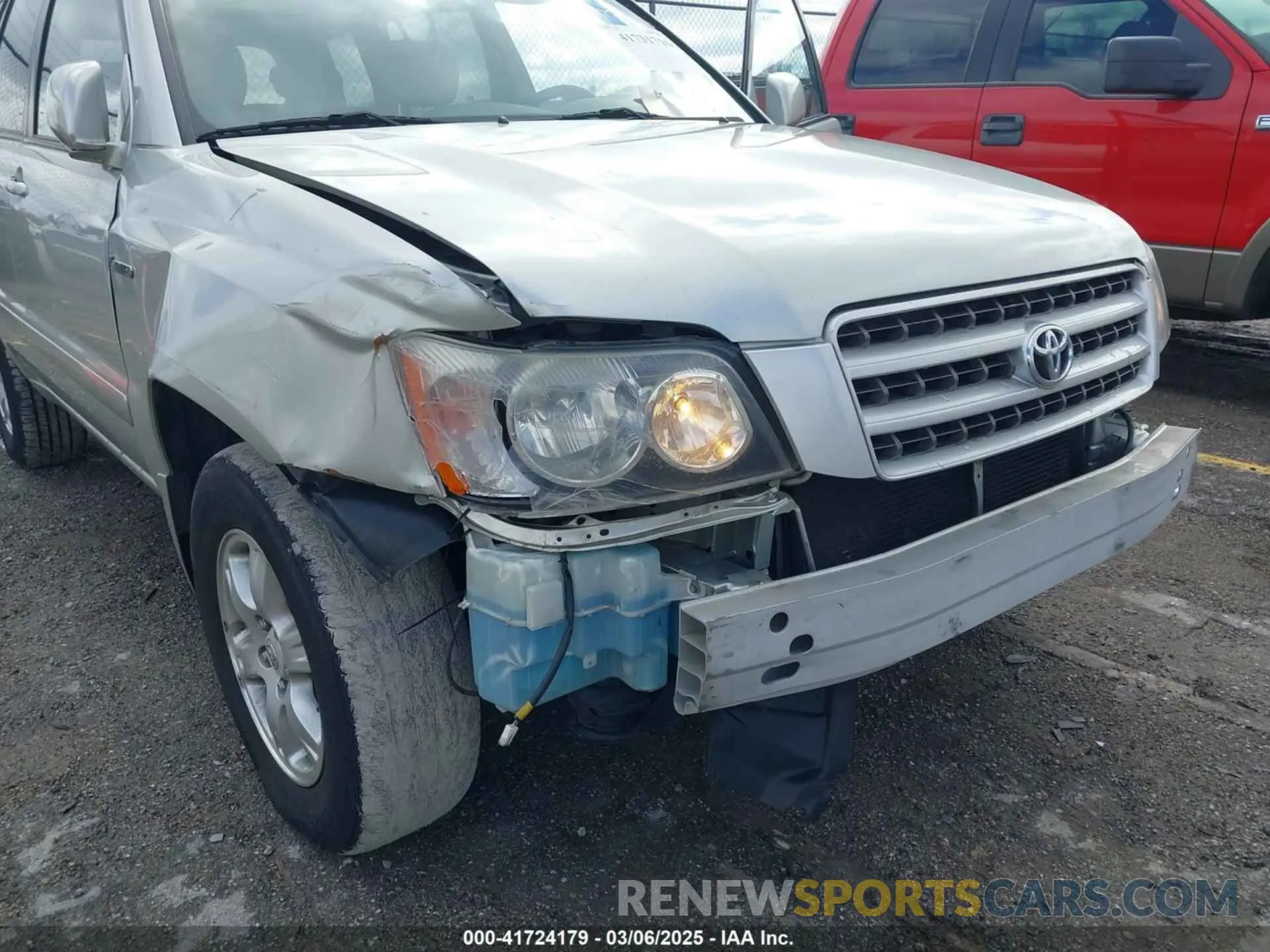6 Photograph of a damaged car 5TDJZRFH7KS952229 TOYOTA HIGHLANDER 2019