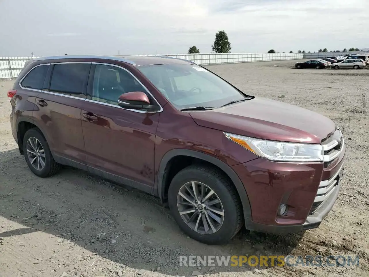 4 Фотография поврежденного автомобиля 5TDJZRFH7KS980466 TOYOTA HIGHLANDER 2019