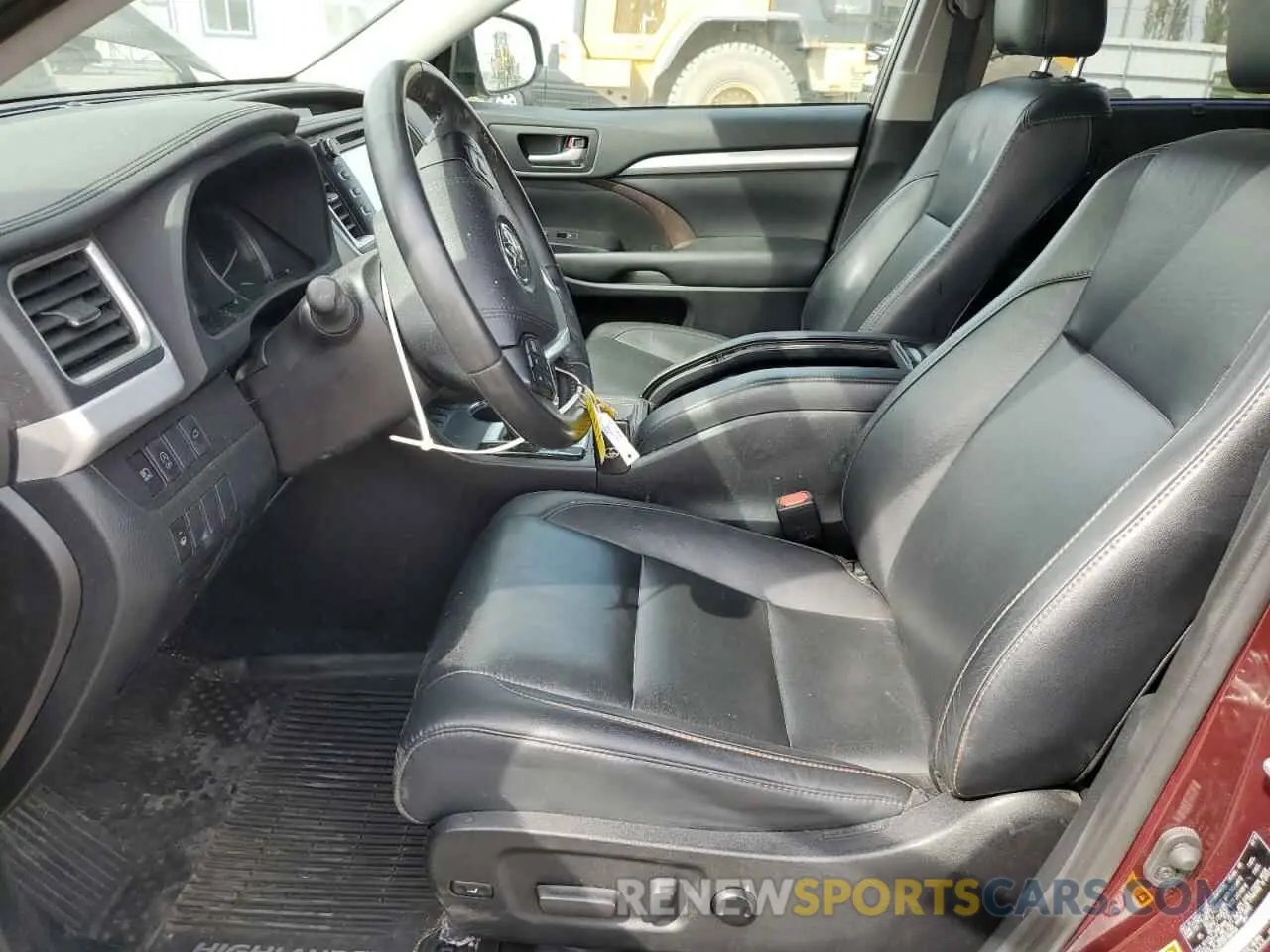 7 Фотография поврежденного автомобиля 5TDJZRFH7KS980466 TOYOTA HIGHLANDER 2019