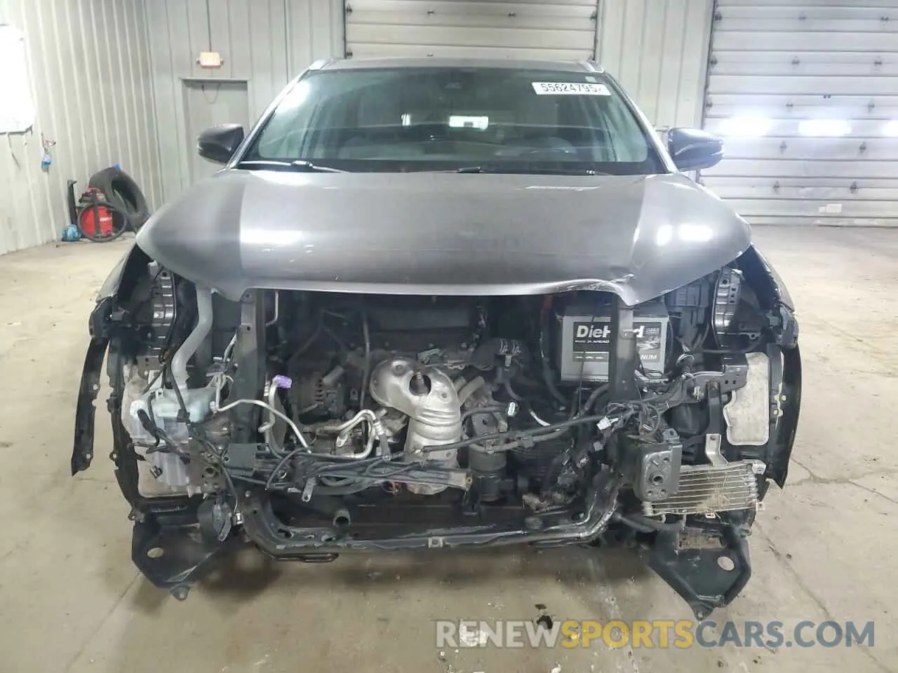 5 Photograph of a damaged car 5TDJZRFH8KS612331 TOYOTA HIGHLANDER 2019
