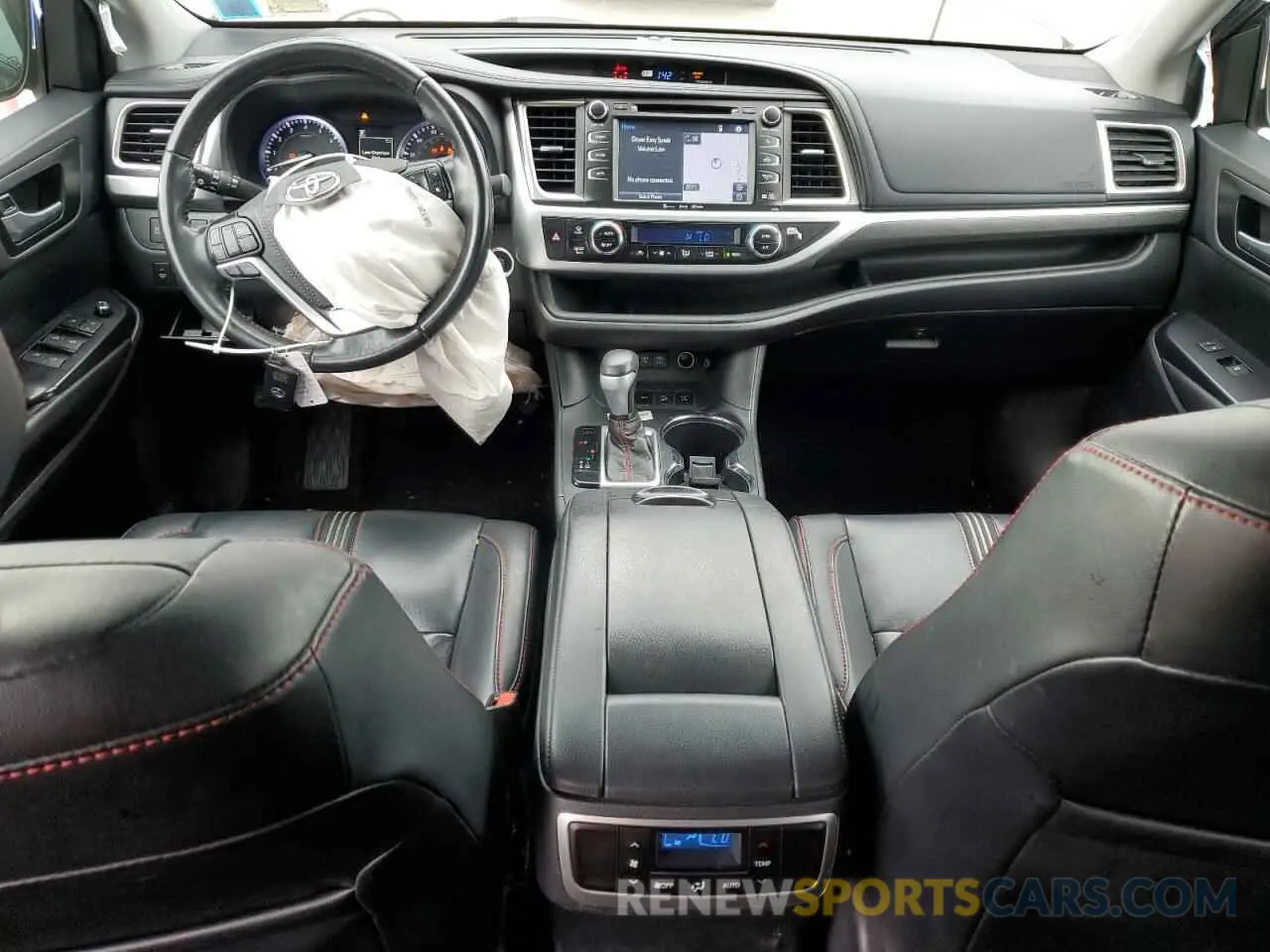 8 Фотография поврежденного автомобиля 5TDJZRFH8KS624673 TOYOTA HIGHLANDER 2019