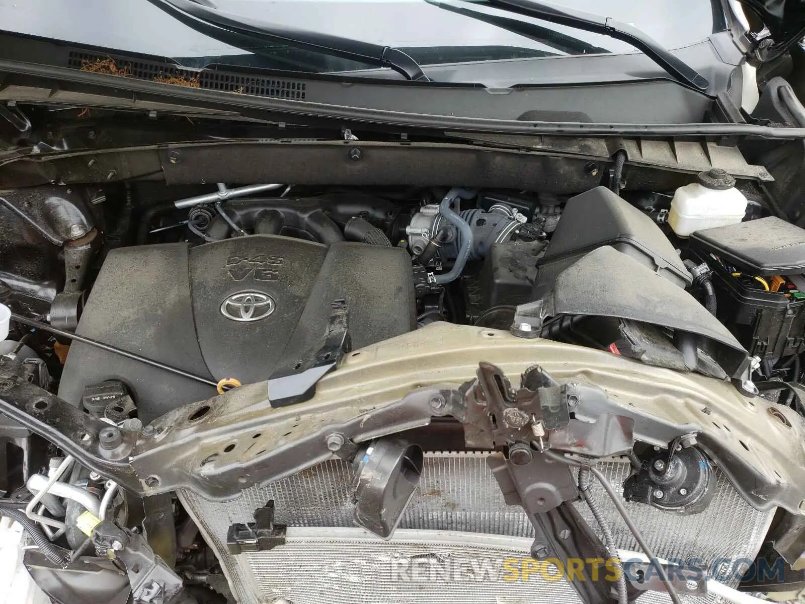 7 Фотография поврежденного автомобиля 5TDJZRFH8KS710162 TOYOTA HIGHLANDER 2019