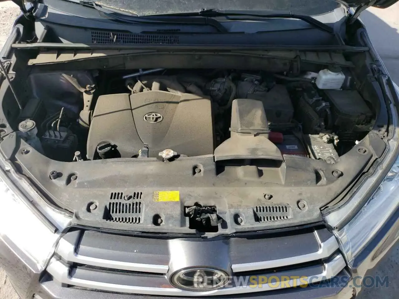 12 Фотография поврежденного автомобиля 5TDJZRFH9KS605582 TOYOTA HIGHLANDER 2019