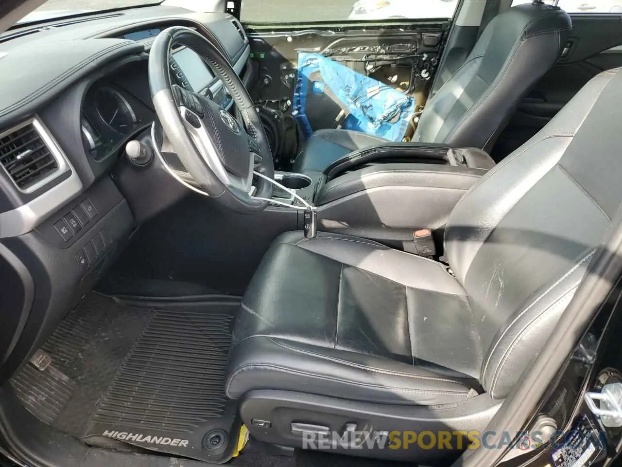 7 Фотография поврежденного автомобиля 5TDJZRFH9KS628277 TOYOTA HIGHLANDER 2019