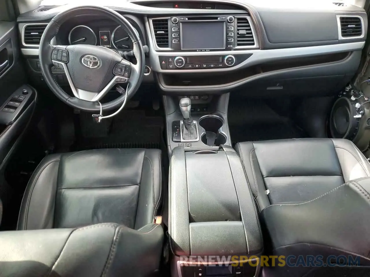 8 Фотография поврежденного автомобиля 5TDJZRFH9KS628277 TOYOTA HIGHLANDER 2019