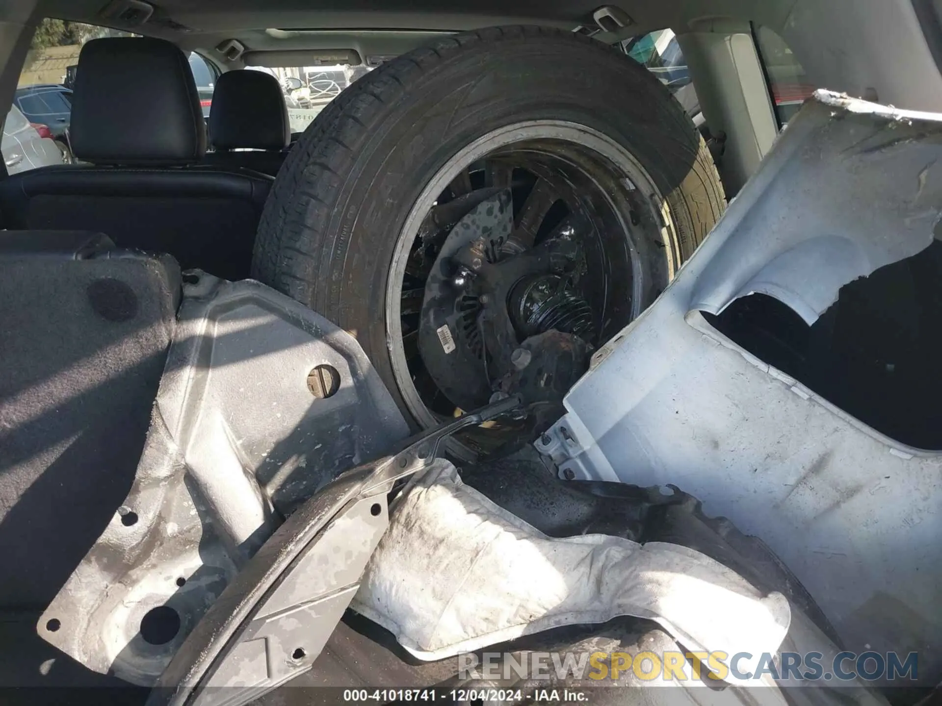 17 Фотография поврежденного автомобиля 5TDJZRFH9KS731473 TOYOTA HIGHLANDER 2019