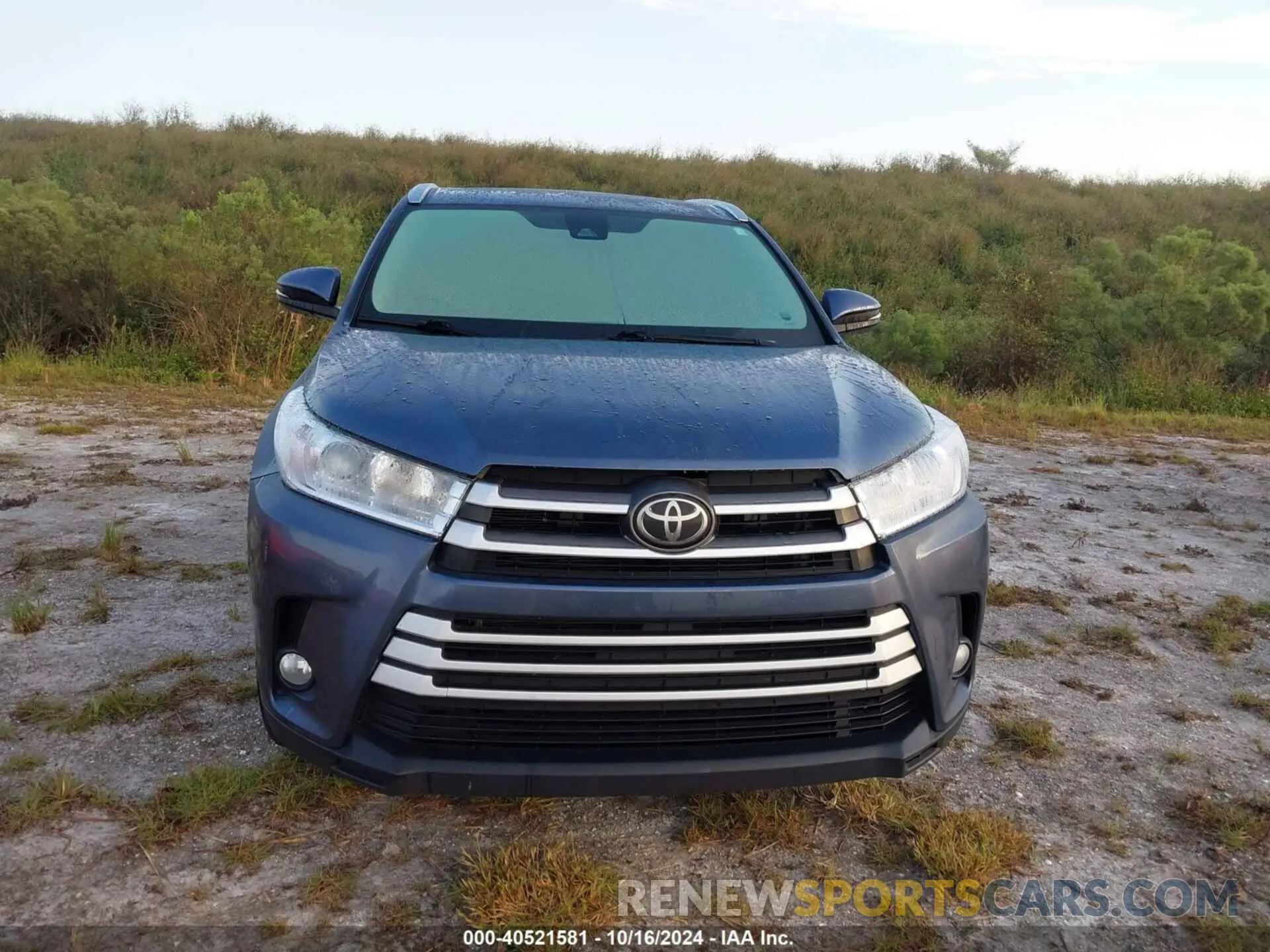 6 Photograph of a damaged car 5TDKZRFH2KS310294 TOYOTA HIGHLANDER 2019